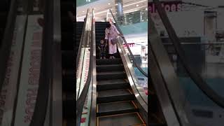 baby in Escalator