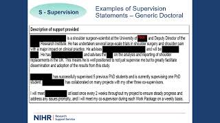 Importance of supervision in fellowship applications (FAD 2024)