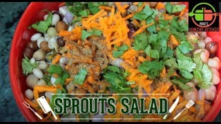Sprouts Salad/ Healthy Breakfast/ Tasty kids lunch box recipe