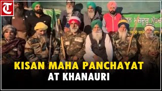 Farmers gearing up for Kisan Maha Panchayat at Khanauri Border on Friday