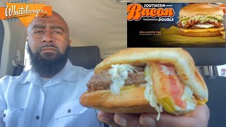 WHATABURGER’S SOUTHERN STYLE DOUBLE BACON BURGER