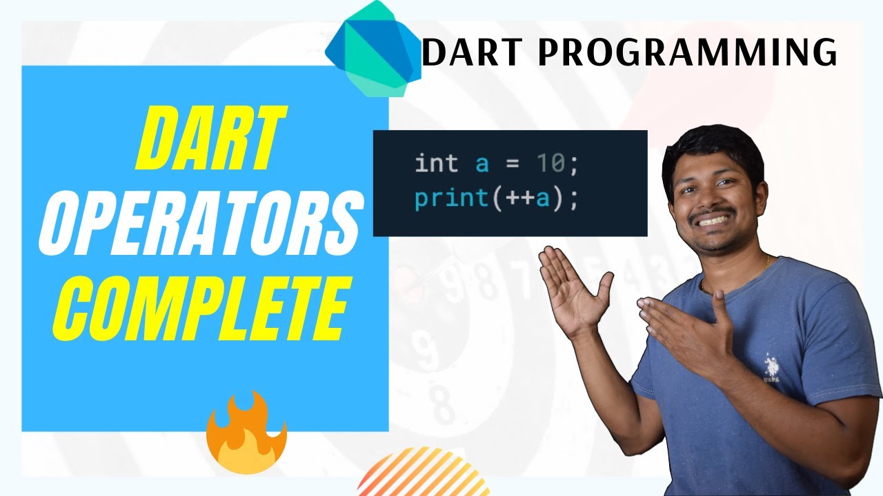 Operators In Dart Programming - Basics Of Dart For Beginners - YouTube