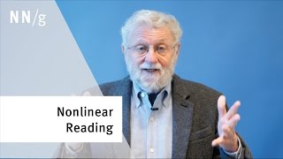 Thumbs up for solving non-linear reading needs (Don Norman)