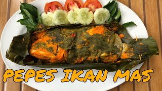 Resep Pepes Ikan Mas Daun Kemangi