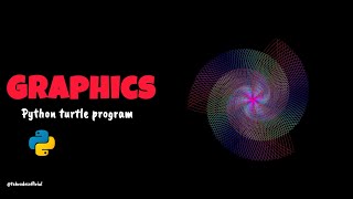 ASMR Programming -Turtle Graphics -No Talking| #coding #python