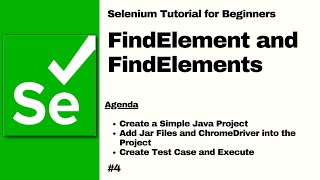 Selenium FindElement and FindElements | Chapter 4 | Selenium tutorial for beginners | Ramraj.EDU