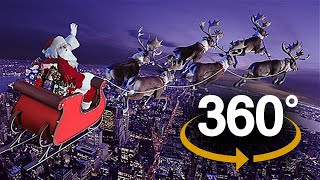 Realidade Virtual 360°: Passeio de trenó com o Papai Noel!