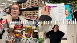 WHAT $200 🇨🇦 GETS YOU FOR GROCERIES IN CANADA | SINGLE MOM OF 2 BABIES