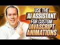 Create Custom JavaScript Animations with the AI Assistant in Storyline