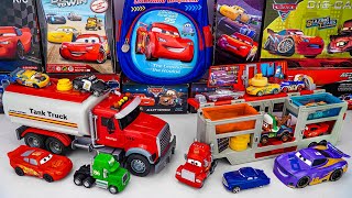 Disney Pixar Cars Unboxing Review ASMR l Lightning McQueen Backpack, RC Car, Mack, Jackson Storm