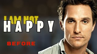 Unlocking True Happiness: Matthew McConaughey's Eye-Opening Speech | The reason you are not happy!