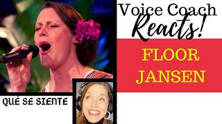 Voice Coach Reacts | Floor Jansen | Que Se Siente | Beste Zangers 2019
