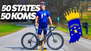 Attempting To Break A Cycling Record In Every State In The US (Ep.1 Indiana)