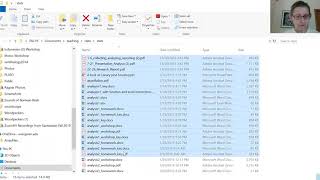 Zipping (compressing) files for assignment submission