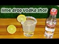 Lime Drop Shots | Easy Vodka Cocktail