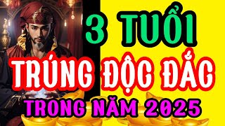 Tử Vi Hàng Ngày, Top 3 Con Giáp Trúng Độc Đắc Trong Năm 2025