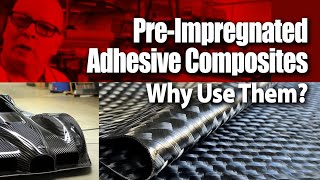 Adhesive PrePregs - pre-impregnated carbon fiber or glass materials ready to lay up - APCM prepregs