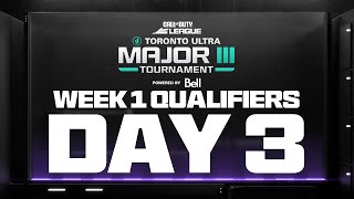 Call of Duty League Major III Qualifiers | Week 1 Day 3