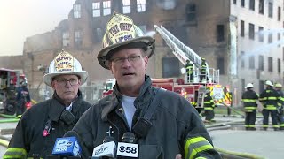 MFD update on 5-alarm fire near 32nd and Hampton
