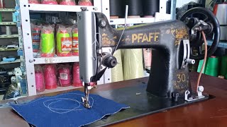 MAQUINA DE COSER VINTAGE PFAFF 30 ❤️