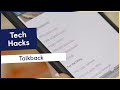 How to use the TalkBack screen reader | Android accessibility features