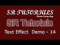Text Shadow Effect | Demo - 14 | Css | SR Tutorials