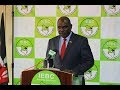 Give me powers to edit results, says Wafula Chebukati