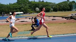 日体大記録会　男子5000m 第11組　2018年4月22日