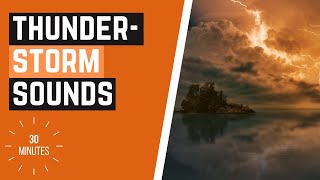 ⚡️ Thunderstorm Sounds At Night + Rain -Deep Sleep,Thunder Ambience,Stress Relief by Sal Music