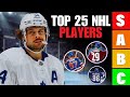 Ranking The TOP 25 PLAYERS In The NHL