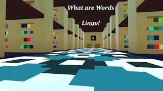 WHAT ARE WORDS (Lingo: The Library BEGINS!)