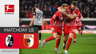 SC Freiburg - FC Augsburg 3-1 | Highlights | Matchday 18 – Bundesliga 2022/23