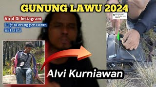 HEBOH Tas Alvi Kurniawan Ditemukan Pendaki Jutaan Orang Penasaran Isinya !!