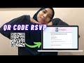 MUDAH! Cara Buat RSVP Untuk Confirm Kehadiran Tetamu + QR Code