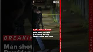 Man shot twice in Providence