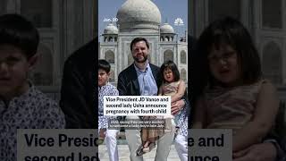Vice President JD Vance and second lady Usha announce pregnancy with fourth child