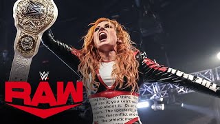 FULL MATCH: Becky Lynch wins the Women’s World Title Battle Royal: Raw highlight