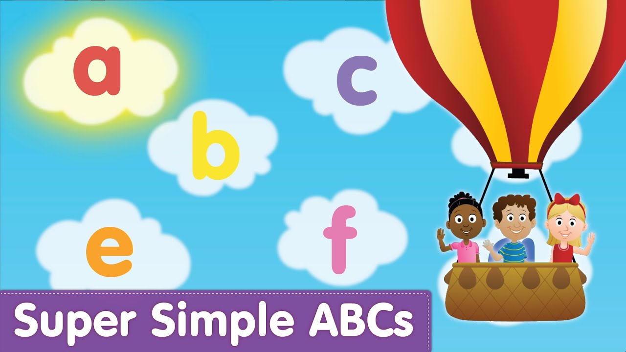 The Super Simple Alphabet Song (Lowercase) | Super Simple ABCs - YouTube