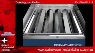 Blue Seal Evolution Series Chargrills with Powerful stainless steel burners