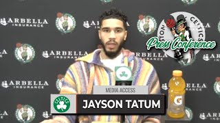 Jayson Tatum on Smart's Halftime Foul on Curry: “kind of like a gut punch” | Celtics vs Warriors