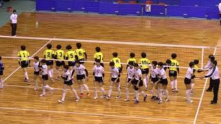 JOC中学バレー(熊本ー大阪北) 女子決勝トーナメント2回戦 2019.12.27