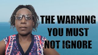 Please Don’t Ignore This Warning ⚠️ It Is Not Too Late Yet