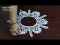 simple and easy rangoli 🌺3x2 dots festival rangoli designs 🌺 latest rangoli 🌺paddus world