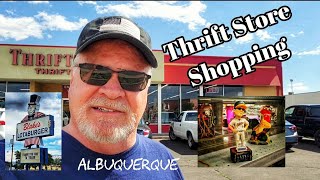 Thrift Stores of Albuquerque, Treasures Found? / Blakes Burgers 70th Anniversary