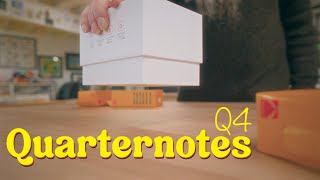 Finally ready to start the year | Quarternotes Four 2024