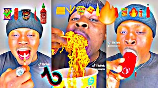 🌶️ Extreme SPICY Food TikToks 🥵🔥 ASMR Shorts Compilation #1