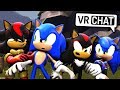 Sonic & Shadow Meet Sonica & Shadina! (VR Chat)