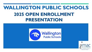 Wallington Public Schools Open Enrollment Webinar