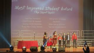 Red Vocal Academy Annual Performance The Red Show 2018 - Most Improved Student Award