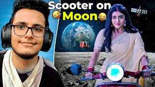 She Went to Moon on Scooter😂- Indian TV Serials are so Stupid